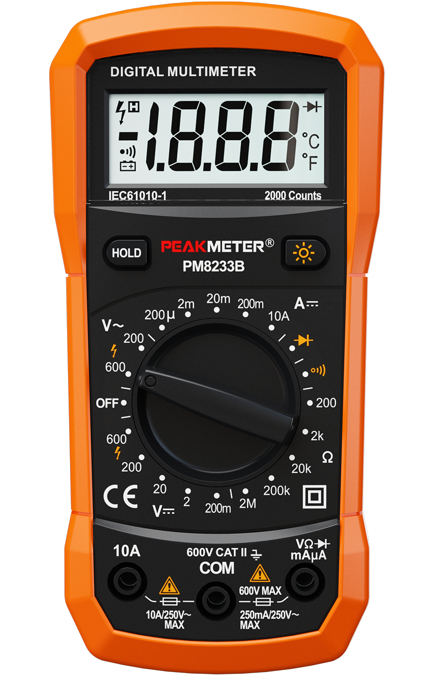 PEAKMETER PM8233B