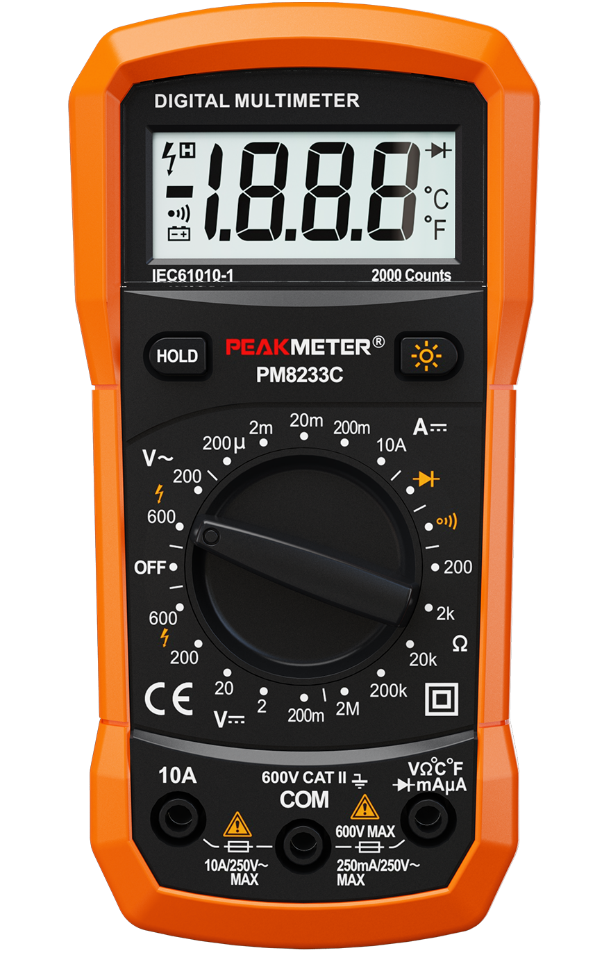 PEAKMETER PM8233C