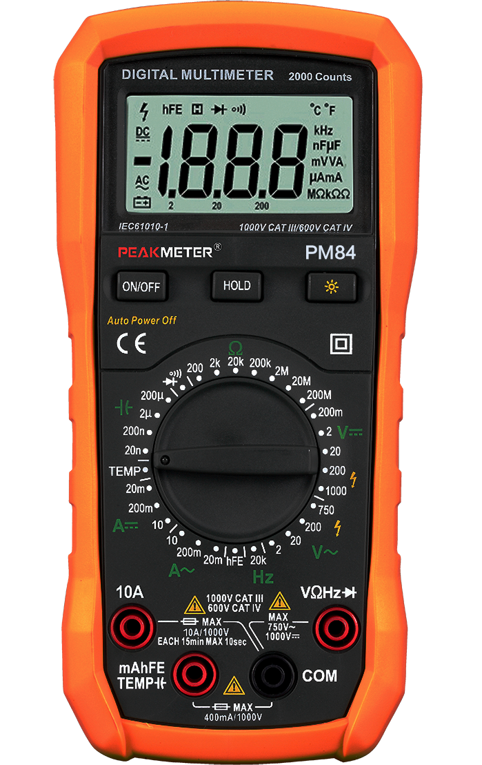 PEAKMETER PM84