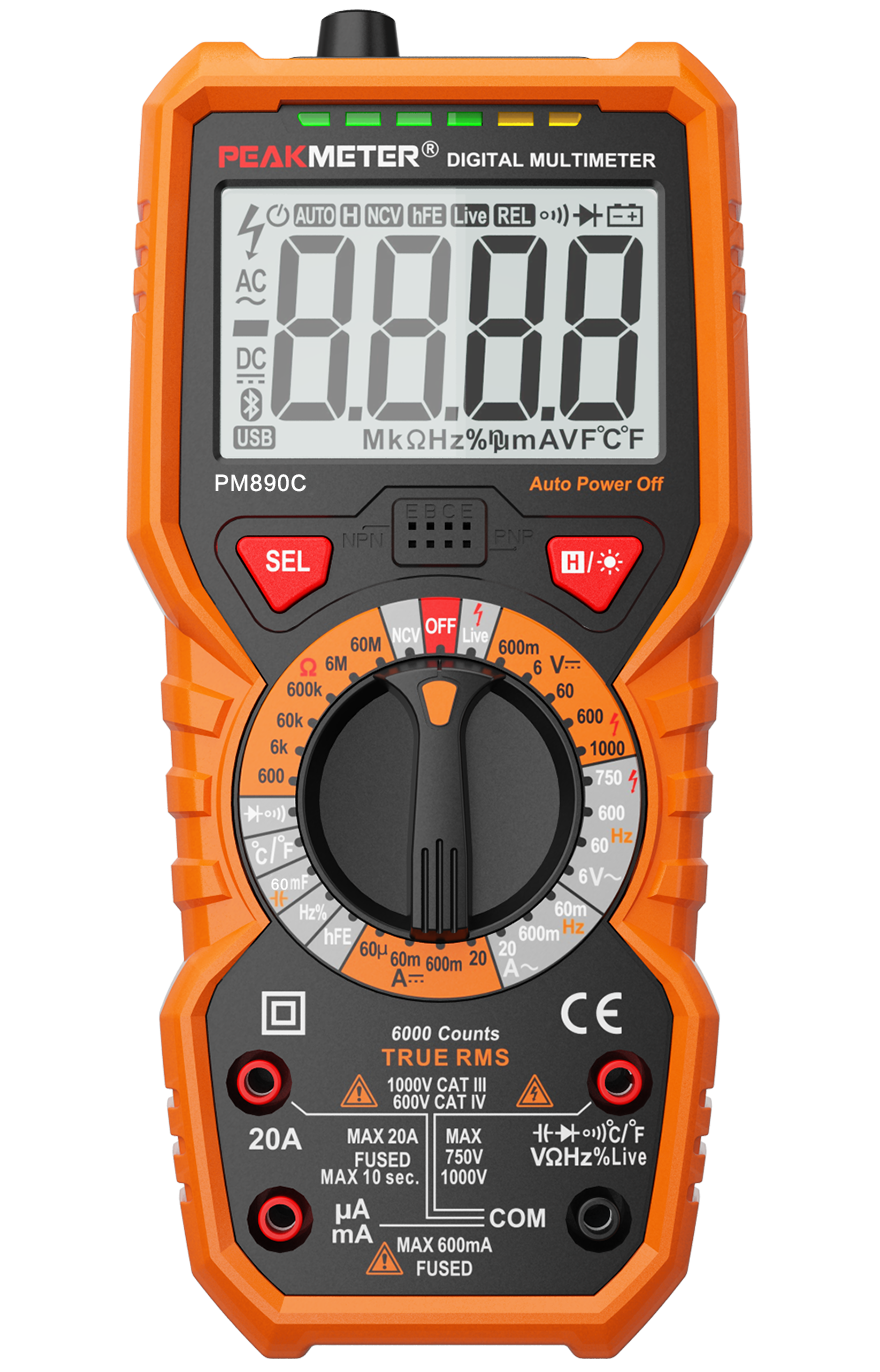 PEAKMETER  PM890C