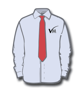 Dress Shirt with tie - small
